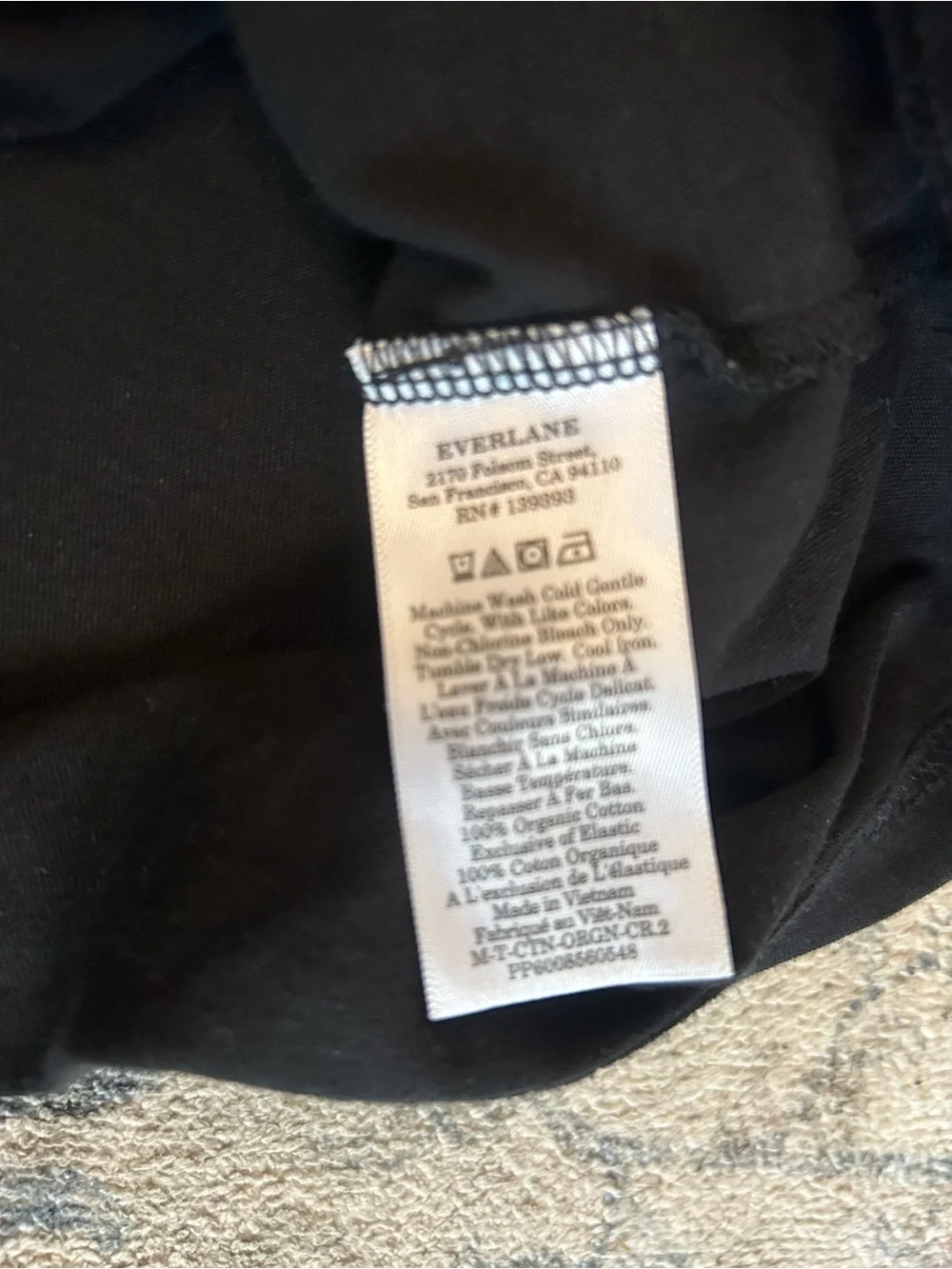 Everlane Men’s 3 Bundle Short Sleeve Uniform Tees - Black L Loose Fit - Picture 3 of 5